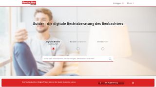 
                            1. Rechtsberatung | Guider.ch