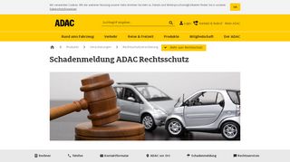 
                            4. Rechtsschutzversicherung - Schaden melden | ADAC