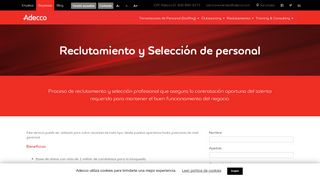 
                            7. Reclutamiento y selección de personal | Adecco