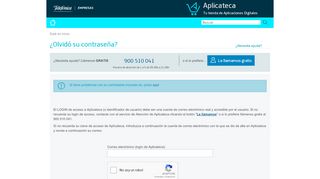 
                            1. Recordar datos de acceso - aplicateca.es