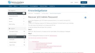 
                            9. Recover 3CX Admin Password - Knowledgebase - I.T ...