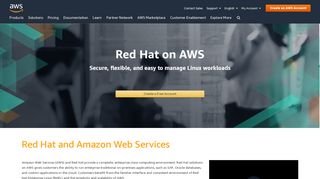 
                            7. Red Hat - AWS