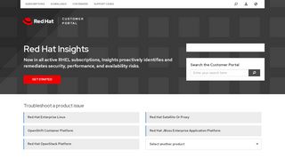 
                            11. Red Hat Customer Portal