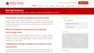 
                            2. Red Oak Software, formally AdMaster - Red Oak Compliance Software