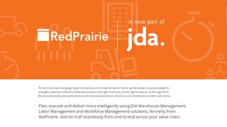 
                            1. Red Prairie is now JDA