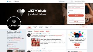 
                            6. Redaktion JOYclub (@JOYclub_de) | Twitter