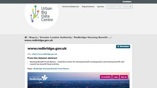 
                            8. Redbridge Housing Benefit Fraud Return - www ... - UBDC Data Portal