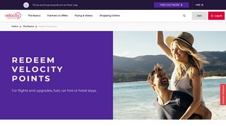 
                            11. Redeem Velocity Points | Velocity Frequent Flyer