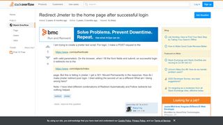 
                            1. Redirect Jmeter to the home page after successful …