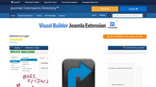 
                            6. Redirect on Login, by Carsten Engel - Joomla …