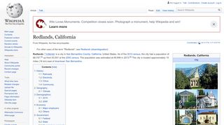 
                            9. Redlands, California - Wikipedia