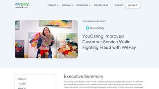 
                            4. Reduce chargeback frequency | Youcaring case study | WePay