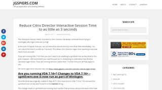 
                            6. Reduce Citrix Director Interactive Session Time to as ...