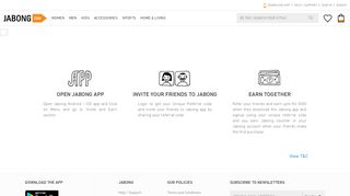 
                            2. Refer & Earn - Wear your style: Jabong.com