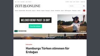 
                            5. Referendum: Hamburgs Türken stimmen für …
