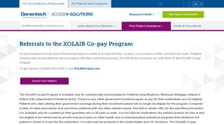 
                            5. Referrals to the XOLAIR Co-pay Program | XOLAIR Access ...