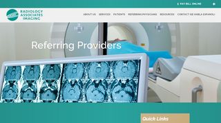 
                            2. Referring Physicians — Radiology Associates Imaging