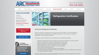 
                            5. Refrigeration Certification - Clean Air Act | ARC