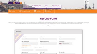 
                            2. Refund Form - Air Cairo