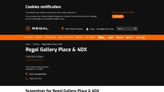 
                            6. Regal Gallery Place & 4DX - Regal Cinemas, UA & Edwards Theatres ...