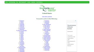 
                            4. Regions of United States - Freecycle