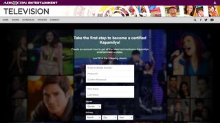 
                            8. REGISTER | ABS-CBN ENTERTAINMENT