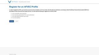 
                            2. Register - AFVEC - Air Force Virtual Education Center