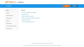 
                            7. Register - Alibaba Affiliates Help Center