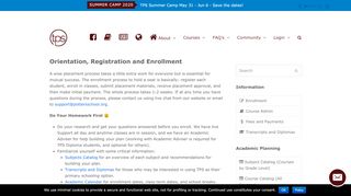 
                            1. Register and Enroll | TPS