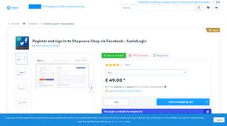 
                            4. Register and sign in to Shopware-Shop via Facebook ...