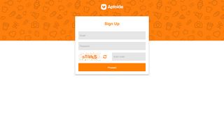 
                            4. Register | Aptoide Mobile