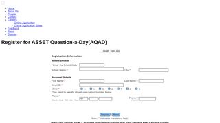 
                            4. Register for ASSET Question-a-Day(AQAD) - Educational ...