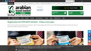 
                            8. Register for ATM - Arabian Travel Market