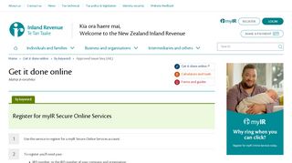 
                            6. Register for myIR Secure Online Services - classic.ird.govt.nz