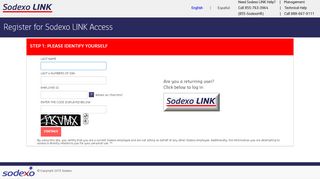 
                            8. Register for Sodexo LINK Access - Frontline SodexoLINK
