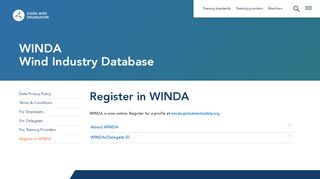 
                            8. Register – Global Wind Safety Organisation