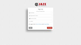 
                            4. Register - Jaze Wifi: login