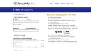 
                            6. Register - JeopardyLabs