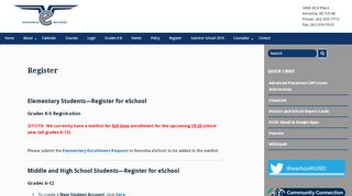 
                            2. Register – Kenosha eSchool - Kenosha Unified School District