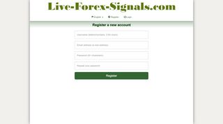 
                            6. Register — Live-forex-signals.com