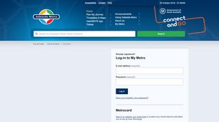 
                            2. Register / Log-in - Adelaide Metro