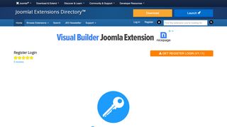 
                            8. Register Login, by JoomDev - Joomla Extension Directory