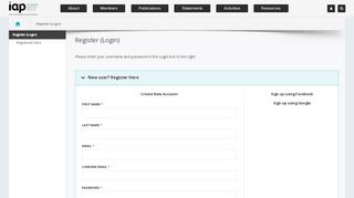 
                            1. Register (Login) - IAP