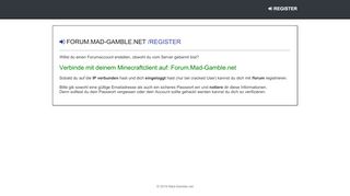 
                            6. Register - Mad-Gamble.net