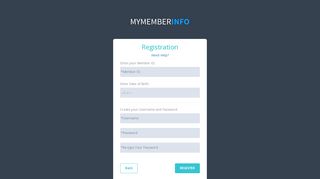 
                            2. Register - mymemberinfo