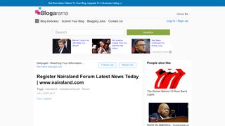 
                            9. Register Nairaland Forum Latest News Today | …