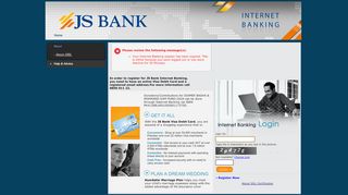 
                            1. Register Now - JS Bank Internet Banking