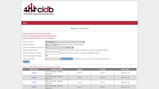 
                            8. Register of Contractors - CIDB