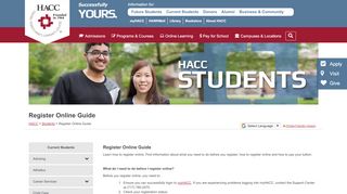 
                            3. Register Online Guide - hacc.edu