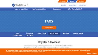 
                            4. Register & Payment - WorldStrides